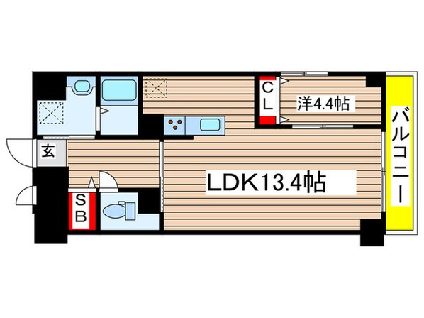 GRANDUKE正木の物件間取画像